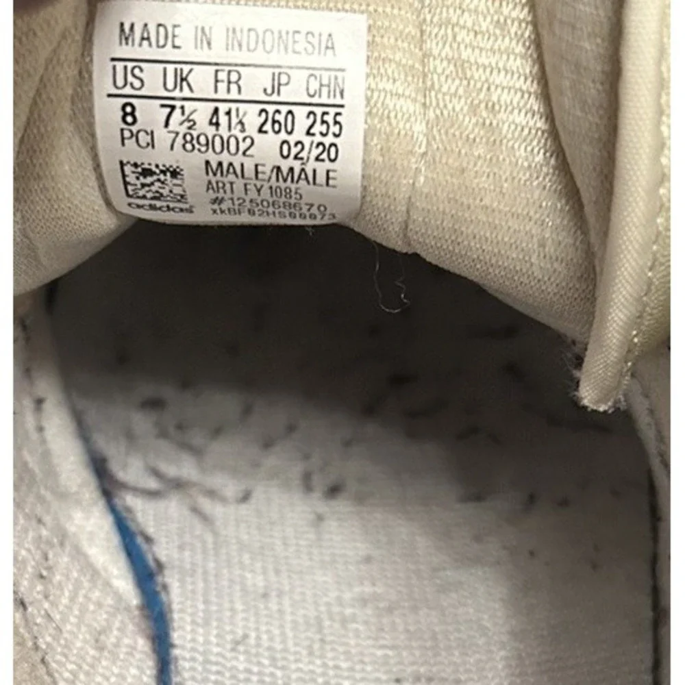 Size 8- adidas Rivalry Low x Human Made Sand‎ Brown 2020 Missing Insoles